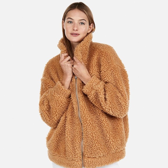 Express Cozy Teddy Oversized Sherpa 